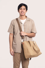 Tan Multi-wear Tote Bag