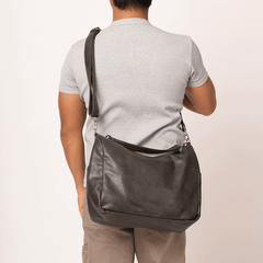 Large Vintage Stone Green Alco Carryall Bag
