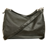 Large Vintage Stone Green Alco Carryall Bag