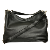 Large Vintage Black Alco Carryall Bag