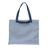 Blue Stripe Juno Tote Bag