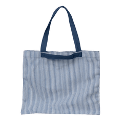 Blue Stripe Juno Tote Bag