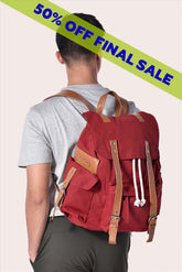 Red Panorama Rucksack