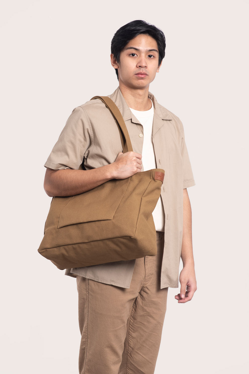 Brown Multi wear Tote Bag