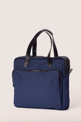 Navy Travel Messenger Bag