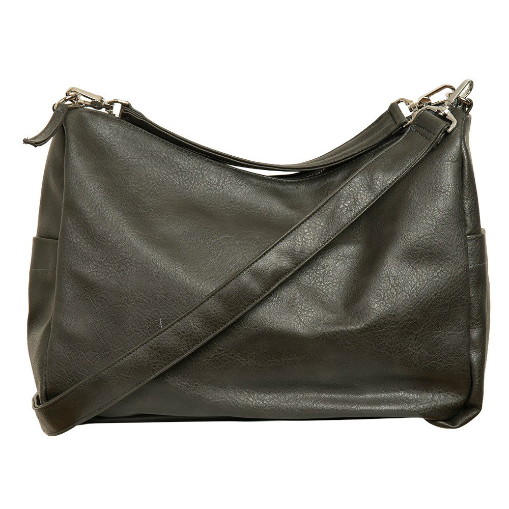 Large Vintage Stone Green Alco Carryall Bag