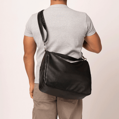 Large Vintage Black Alco Carryall Bag