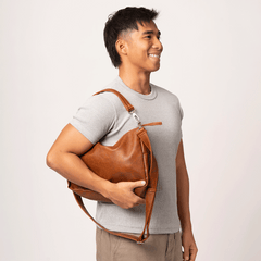 Vintage Brown Alco Carryall Bag
