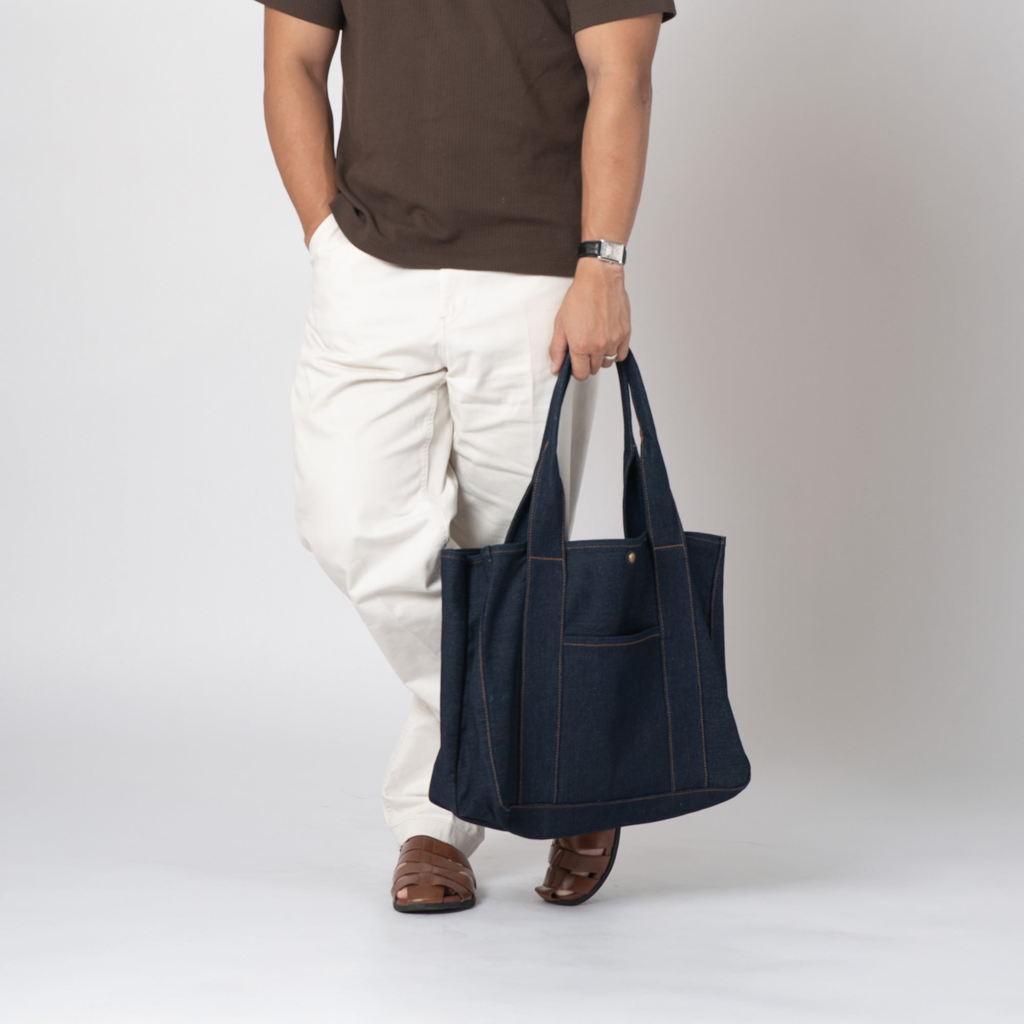 Blue Denim Riko Tote