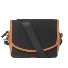 Black Vanguard Crossbody Bag