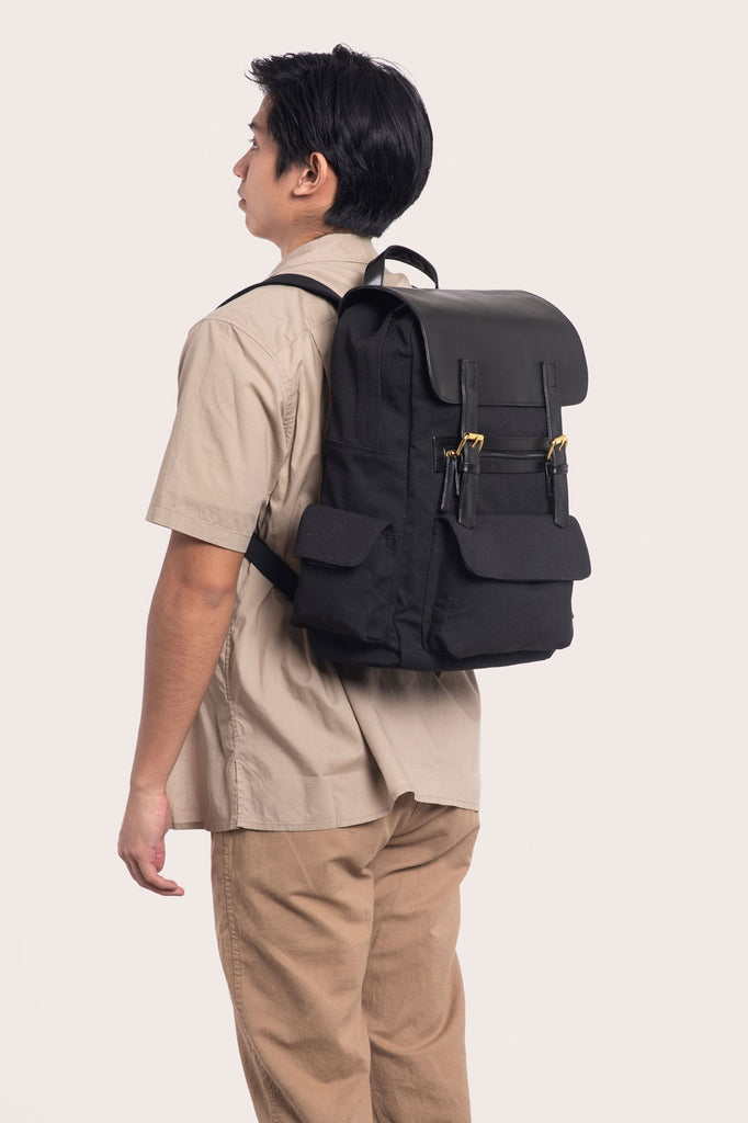 Black Mono Rucksack Zero Gravity MNL