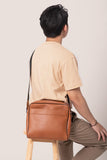 Classic Tan Crossbody Bag