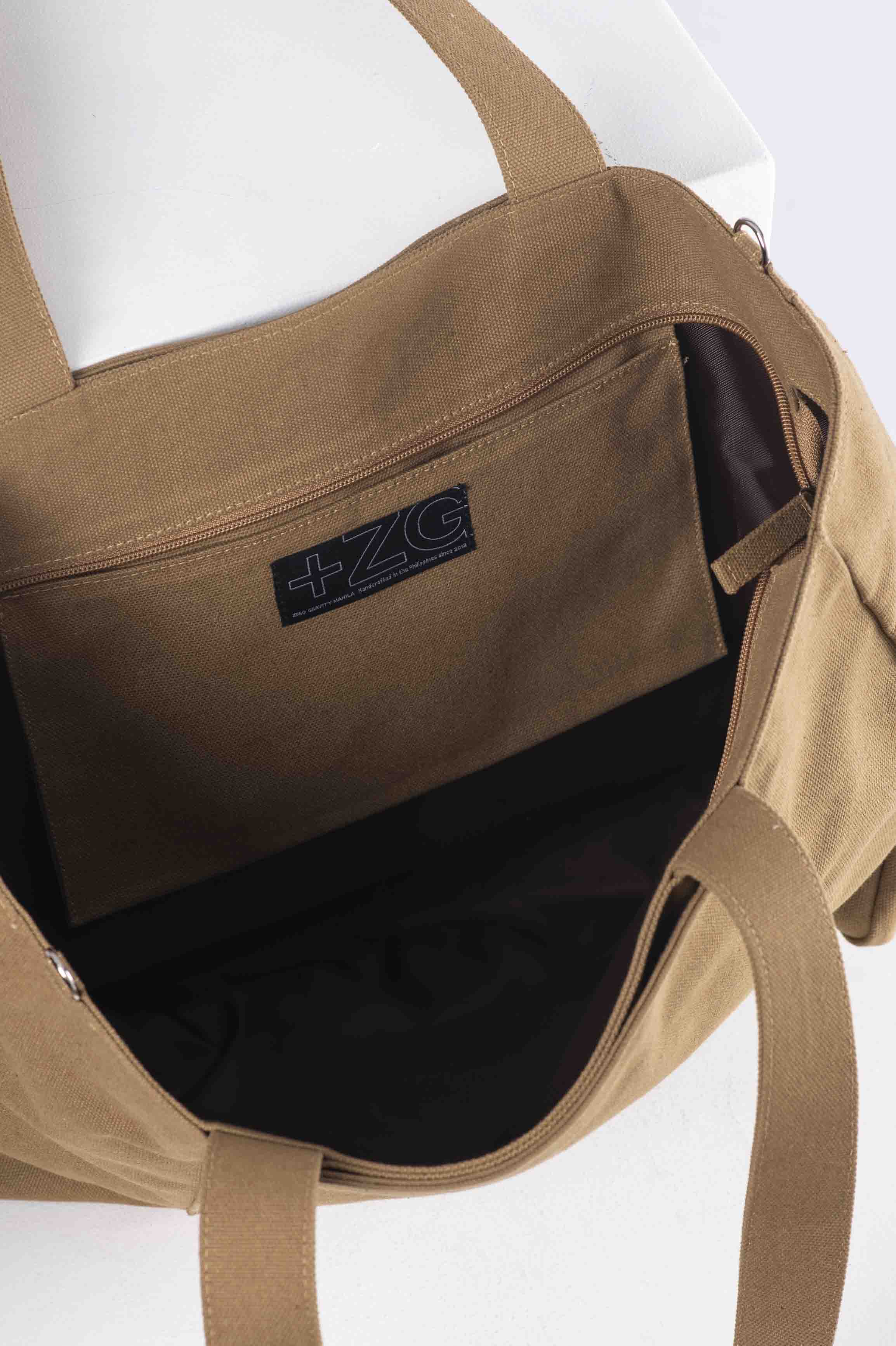 Brown Multi-wear Tote Bag