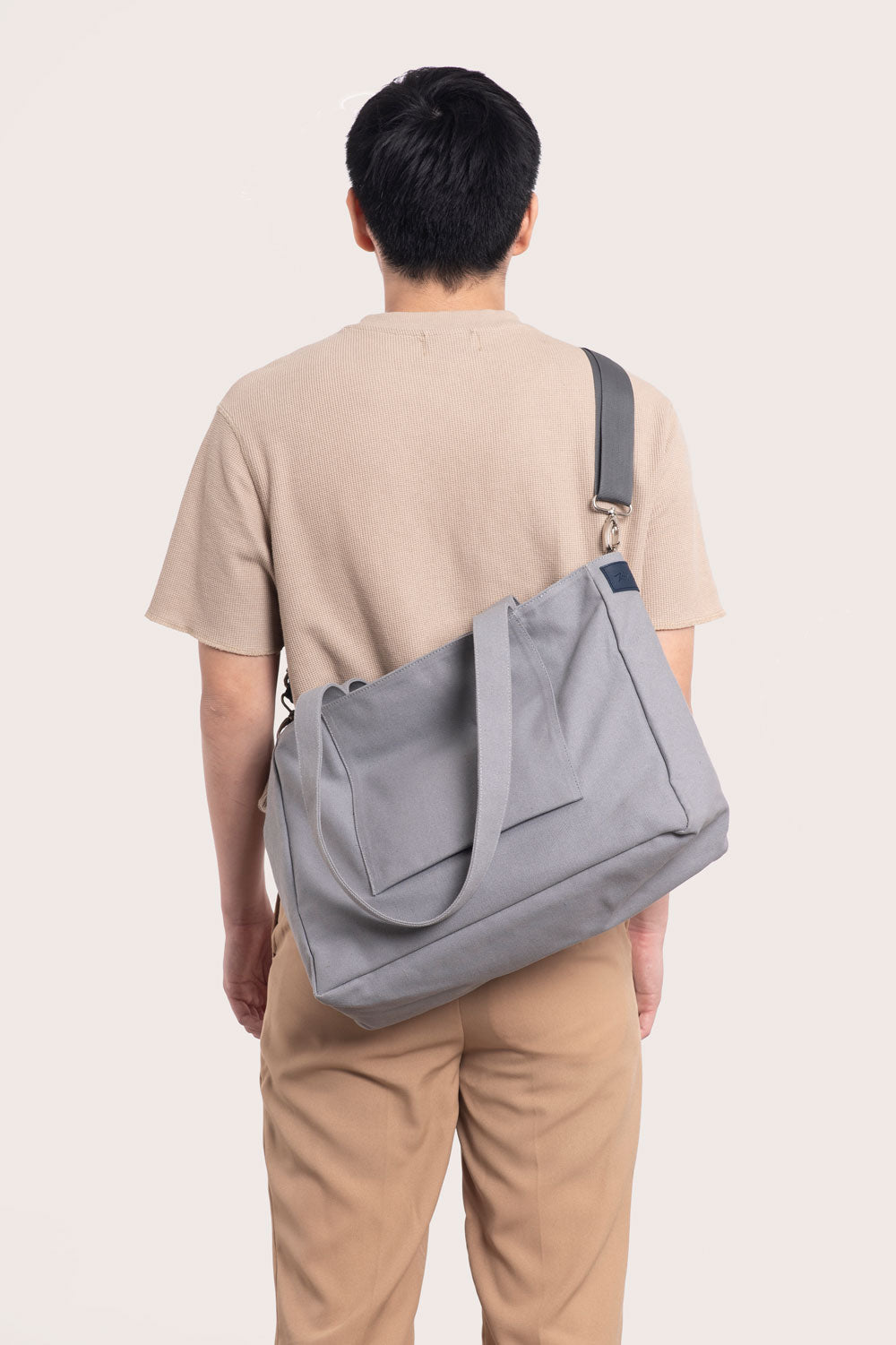Grey Multi-wear Tote Bag