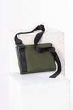 Slim Olive Crossbody Bag