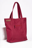 Sunday Tote Bag (Wine Red)