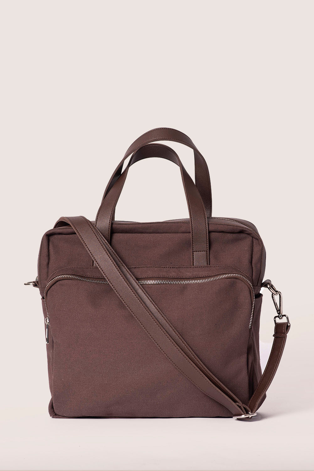 Brown Travel Messenger Bag – Zero Gravity MNL - Main Image