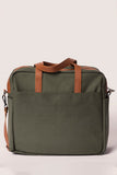 Oversized Olive Travel Messenger Bag