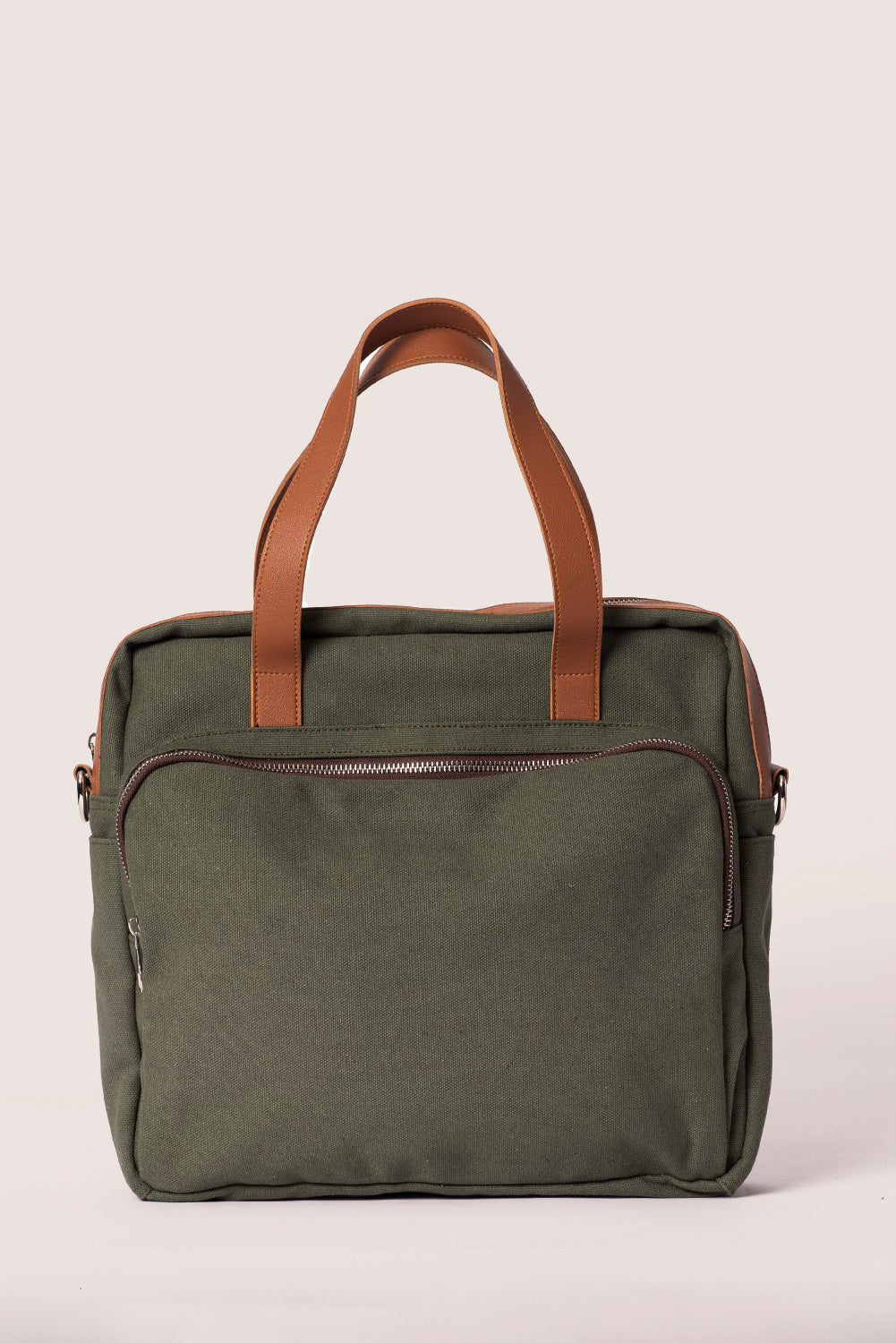 Olive Travel Messenger Bag