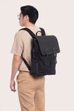 Vintage Black Rucksack