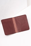 Maroon Slim Wallet