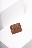 Tan Bifold Snap Wallet